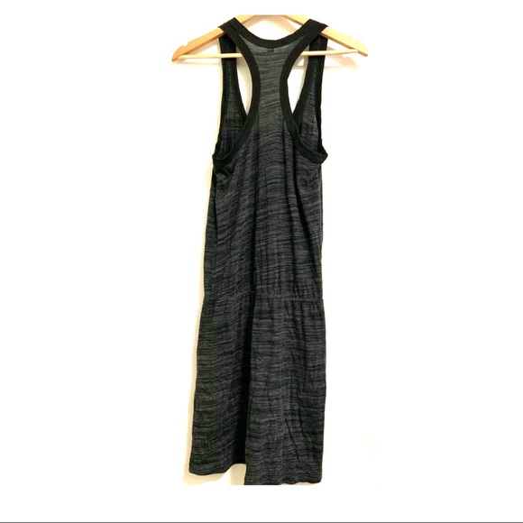 James Perse Cotton Knee Length Blouson Tank Dress - Picture 2 of 5